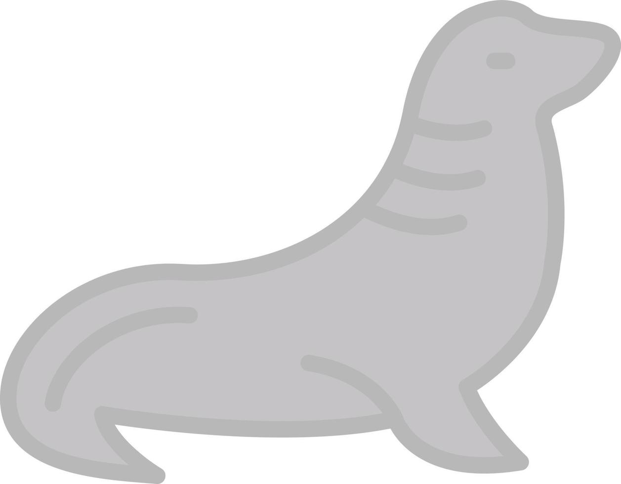 Seal Vector Icon Design