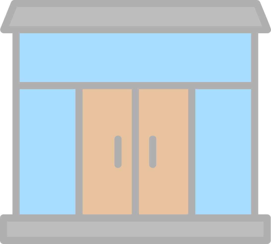 Storefront Vector Icon Design