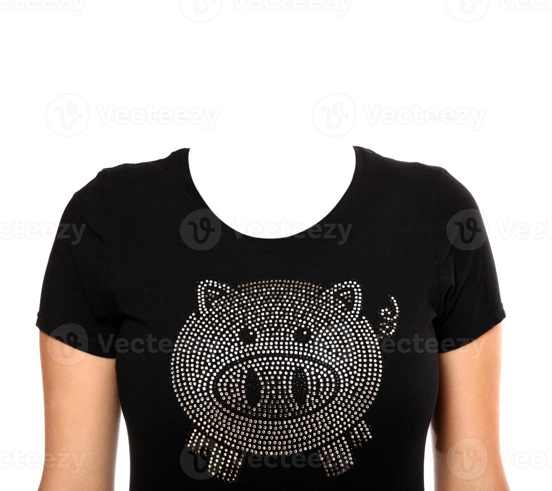 Pig t-shirt design photo