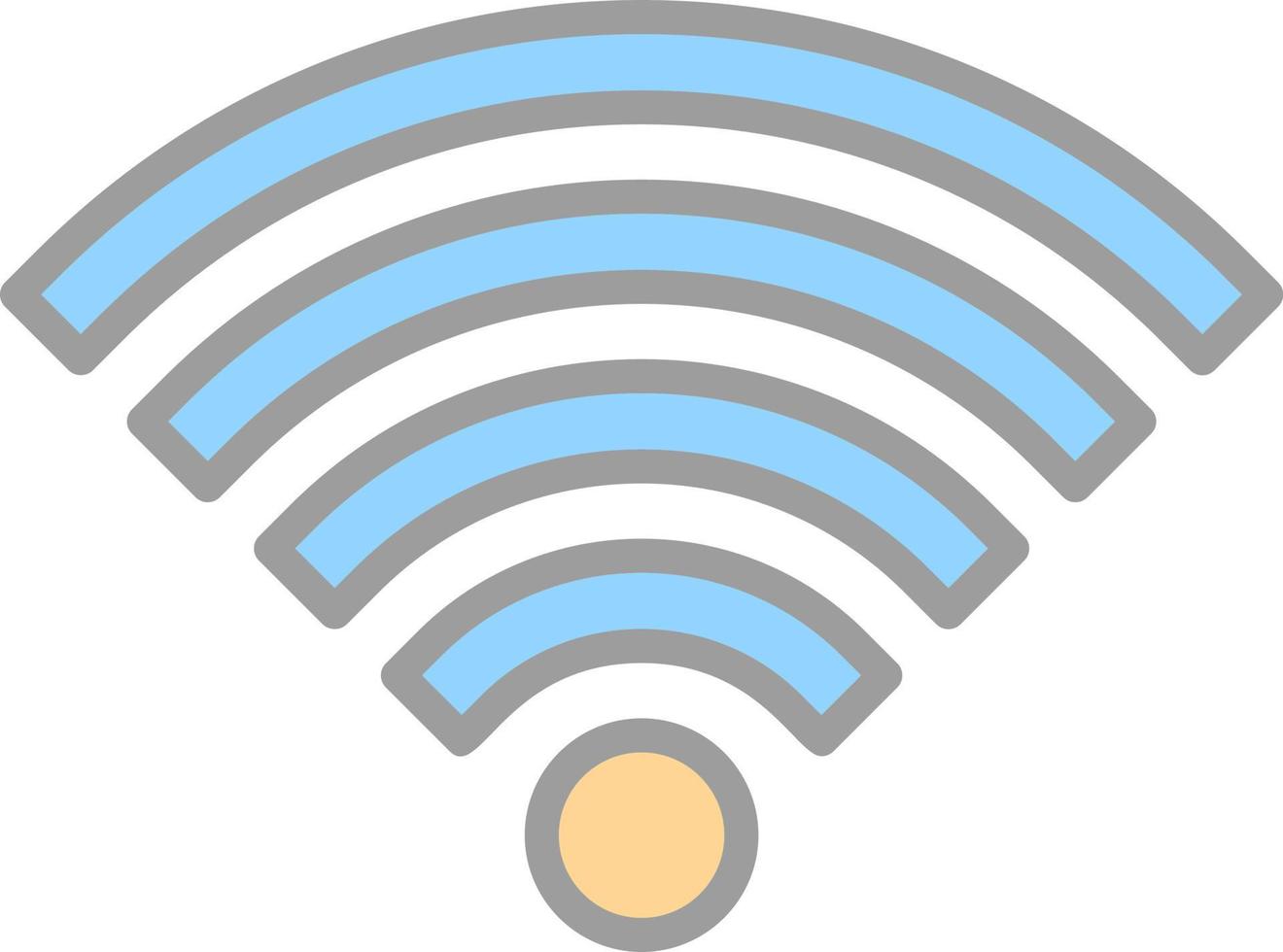 Wifi Vector Icon Design