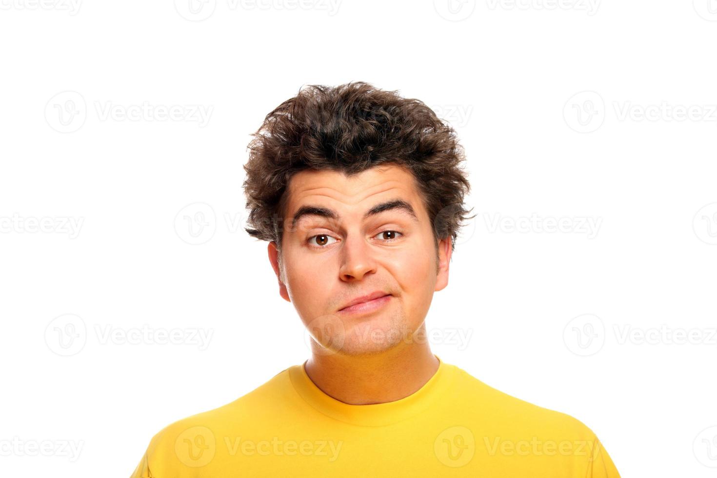 Man with Silly face photo