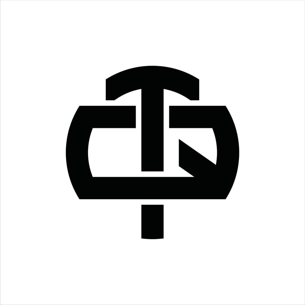TQ Logo monogram design template vector