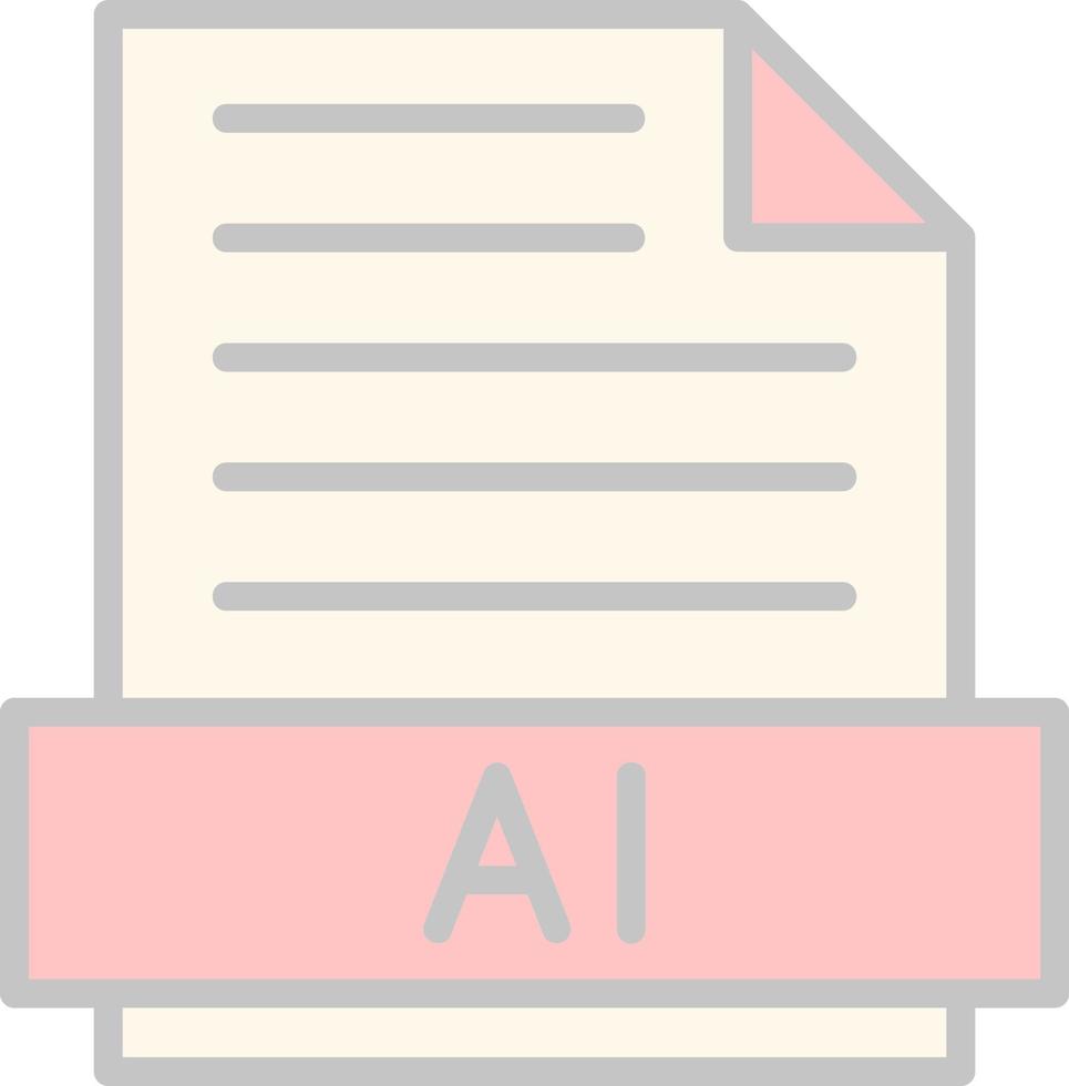 Ai Format Vector Icon Design