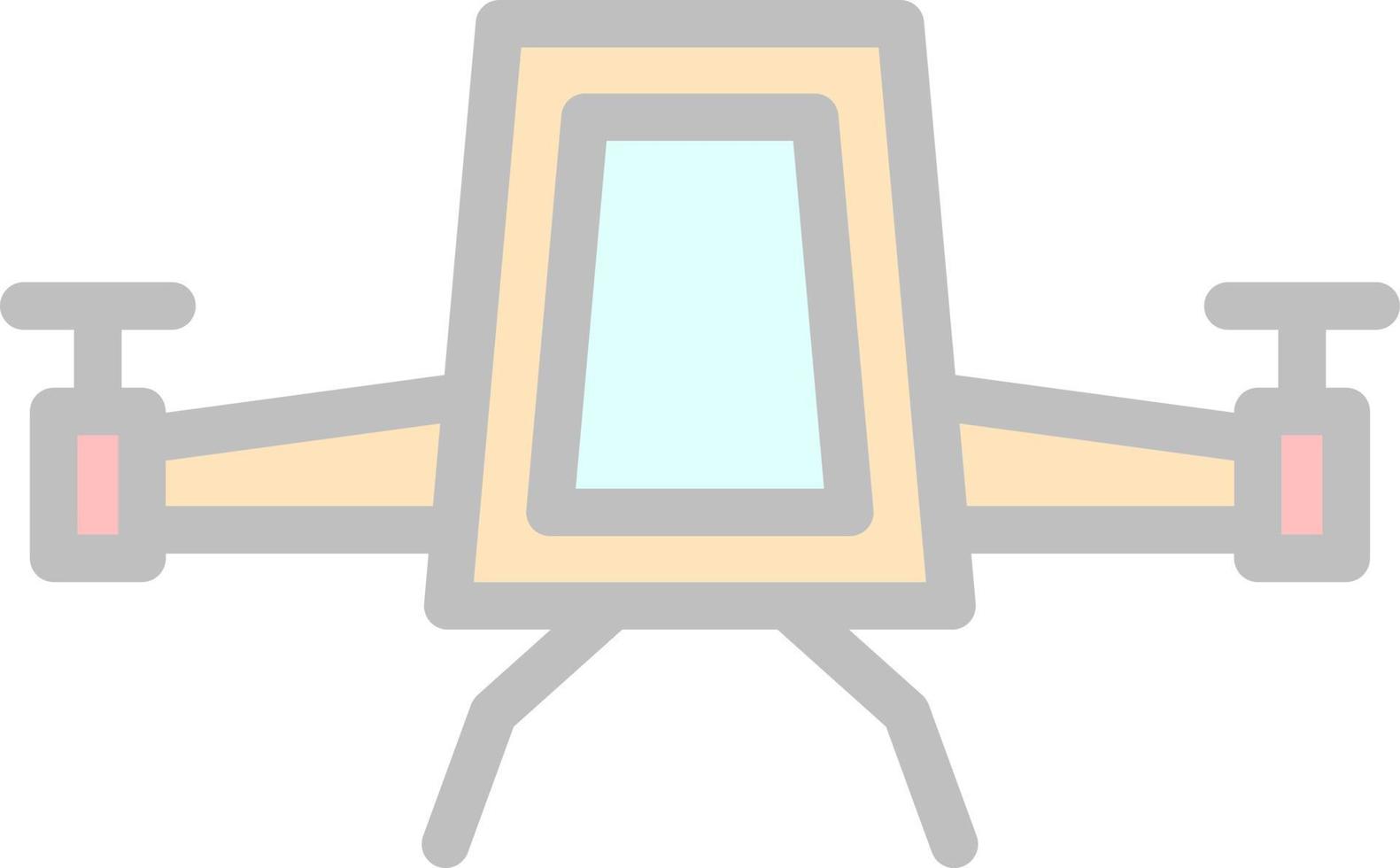 Air Taxi Vector Icon Design