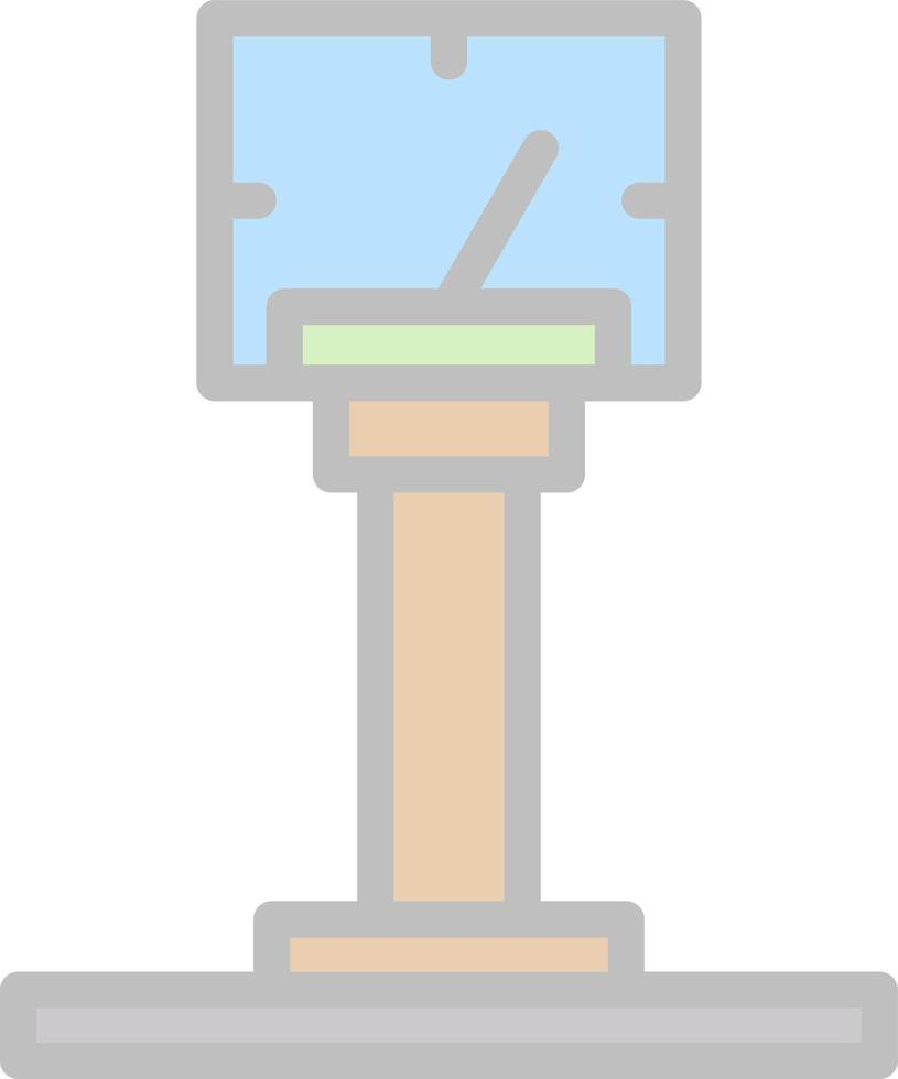 Parking Meter Vector Icon Design