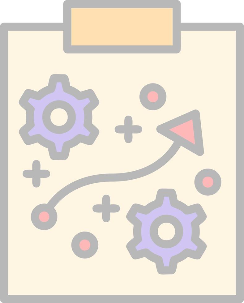 Strategy Vector Icon Design