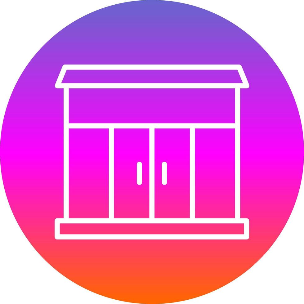 Storefront Vector Icon Design