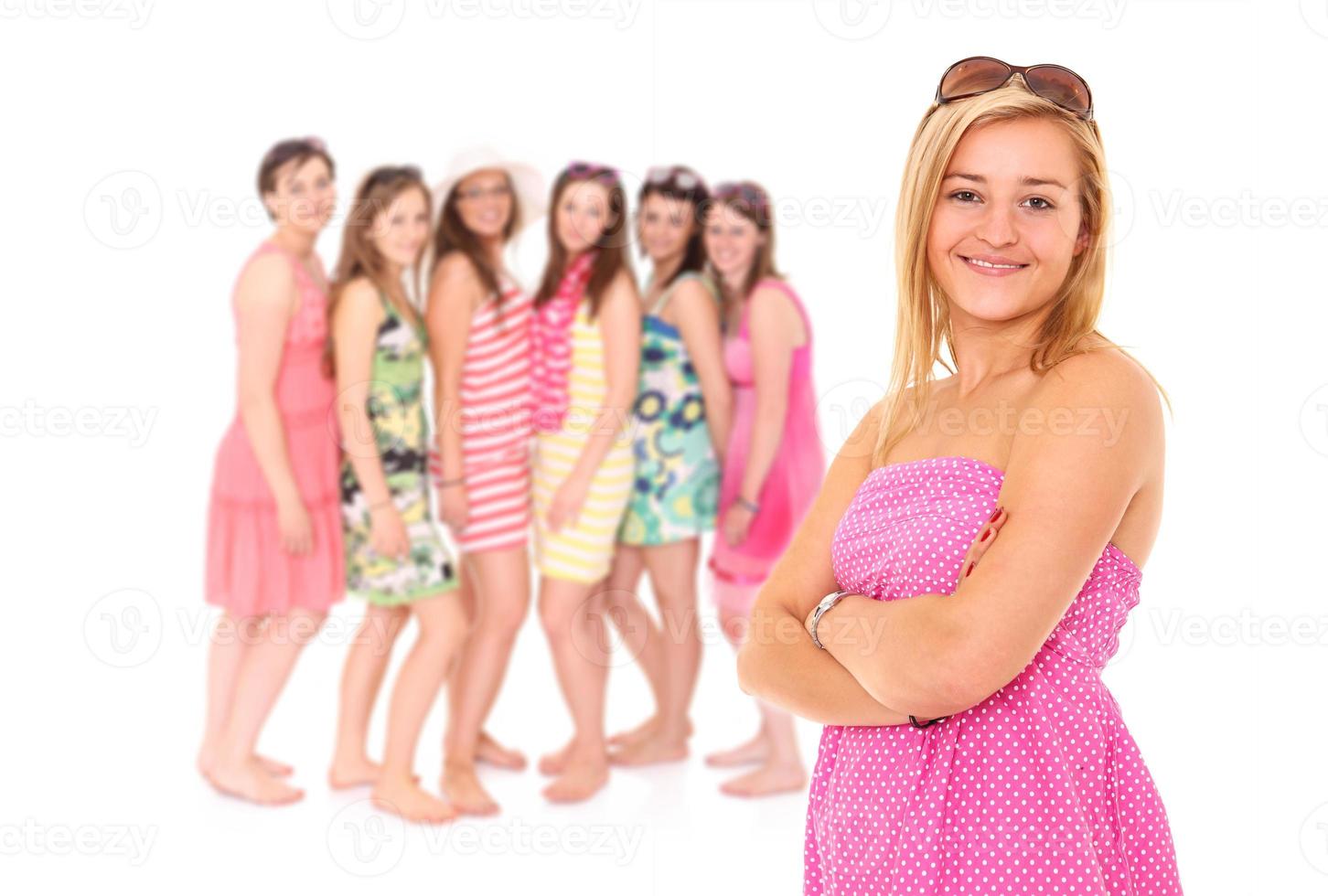 Women having fun photo