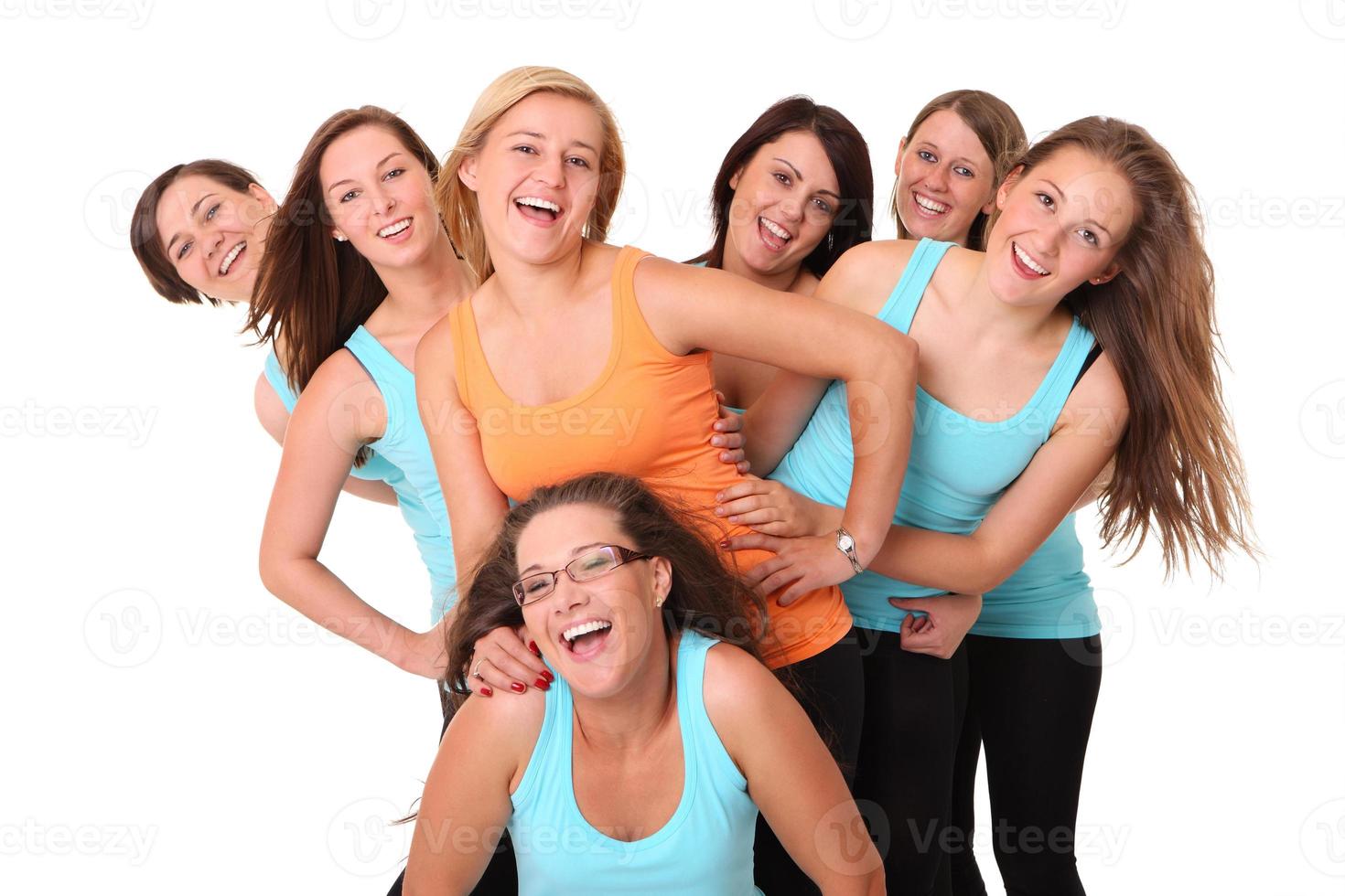 Women having fun photo