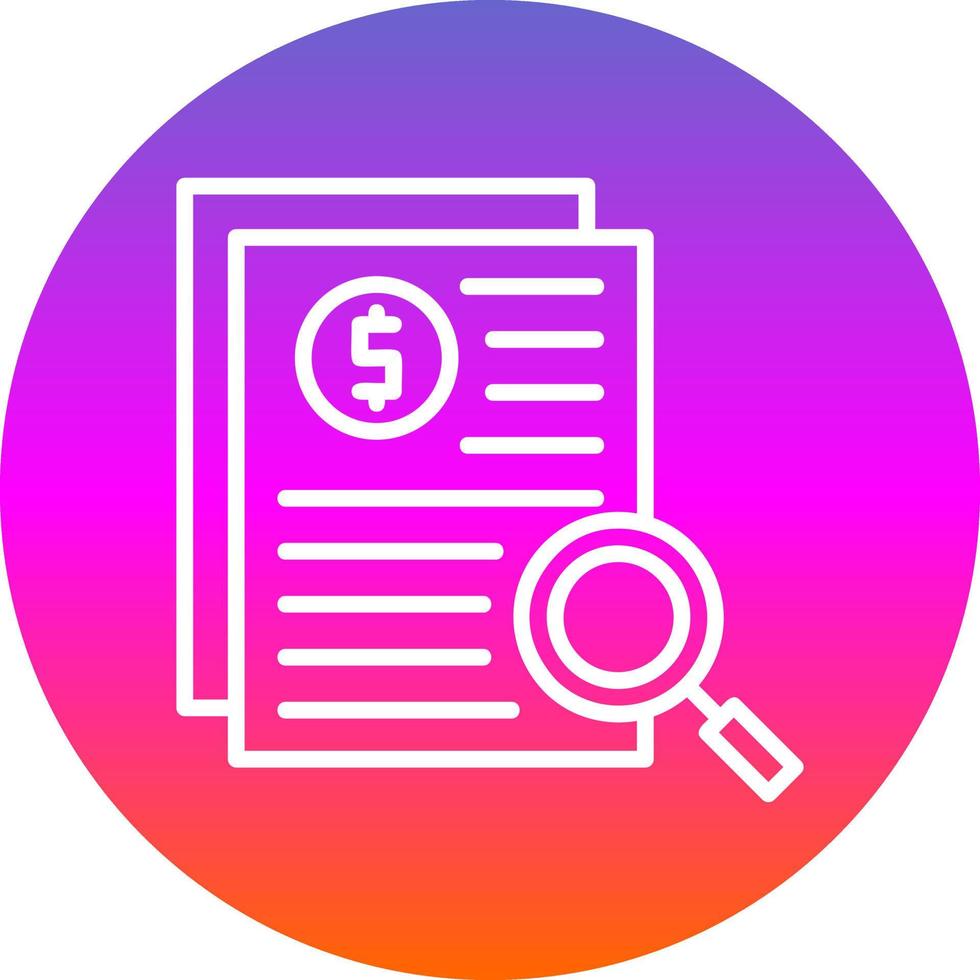 Investigation Vector Icon Design