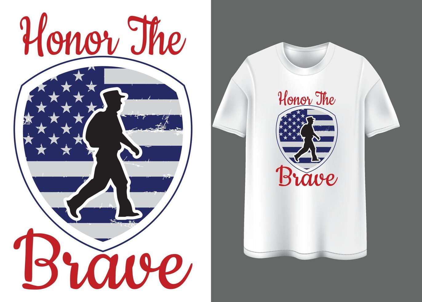 Happy Memorial day Typography T-shirt design vector