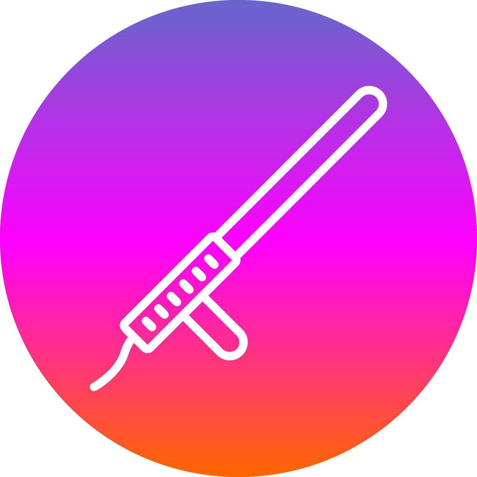 Baton Vector Icon Design