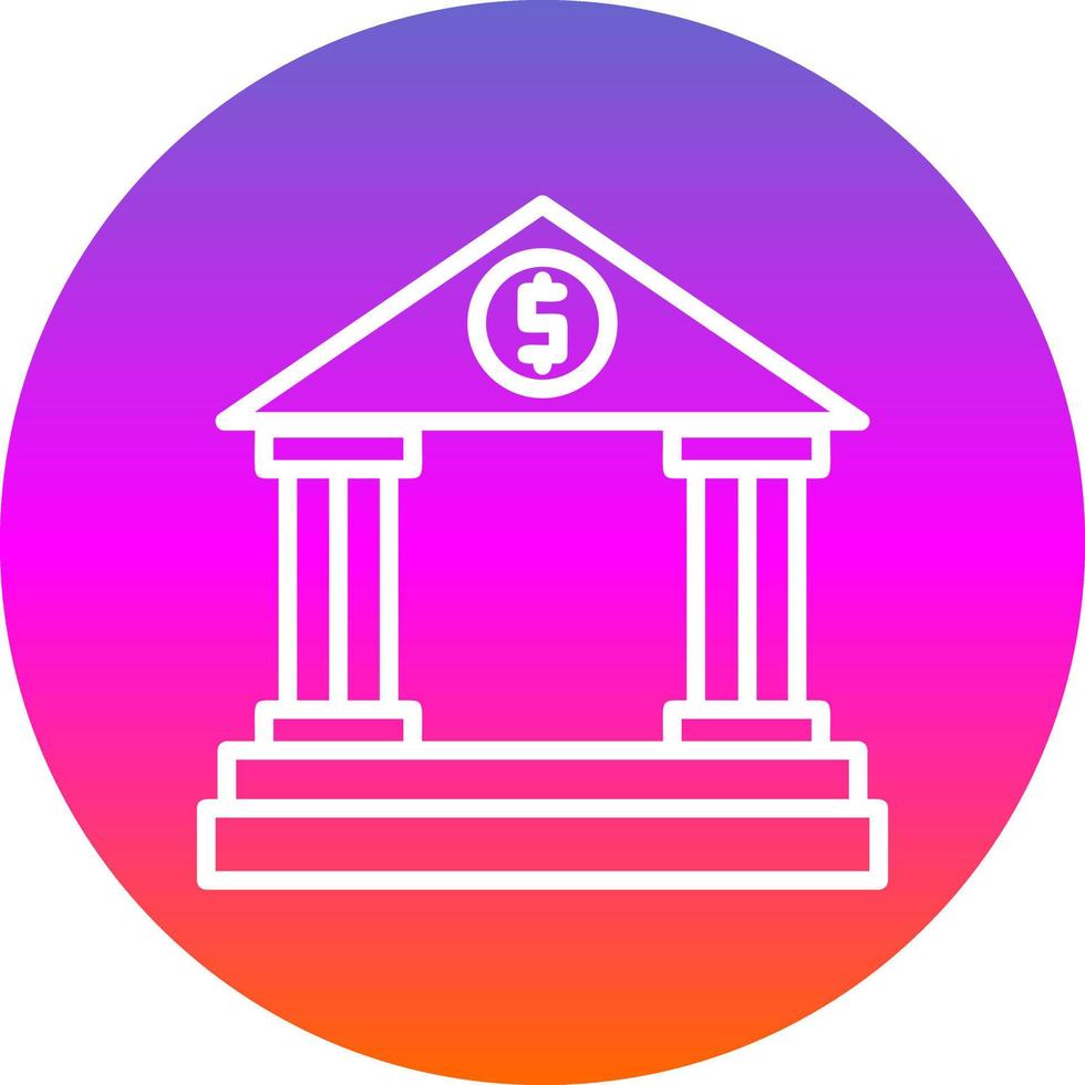 Bank Vector Icon Design