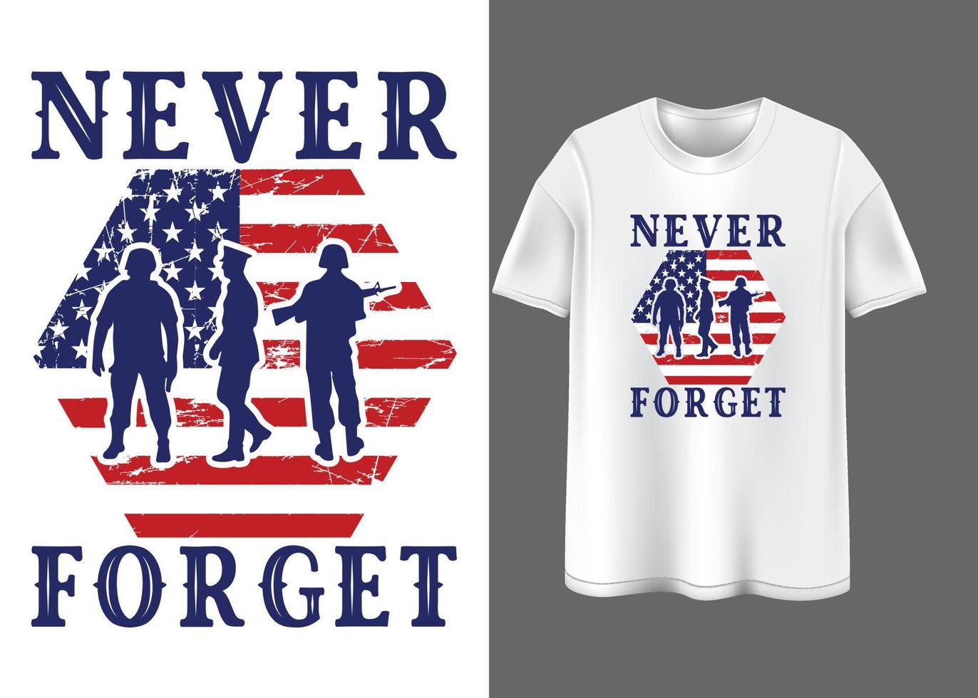 Happy Memorial day Typography T-shirt design vector