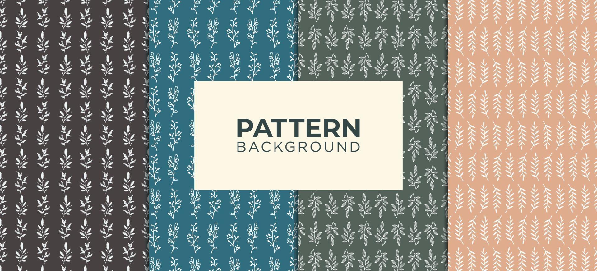 pattern background flower logo premium vector 16582646 Vector Art at
