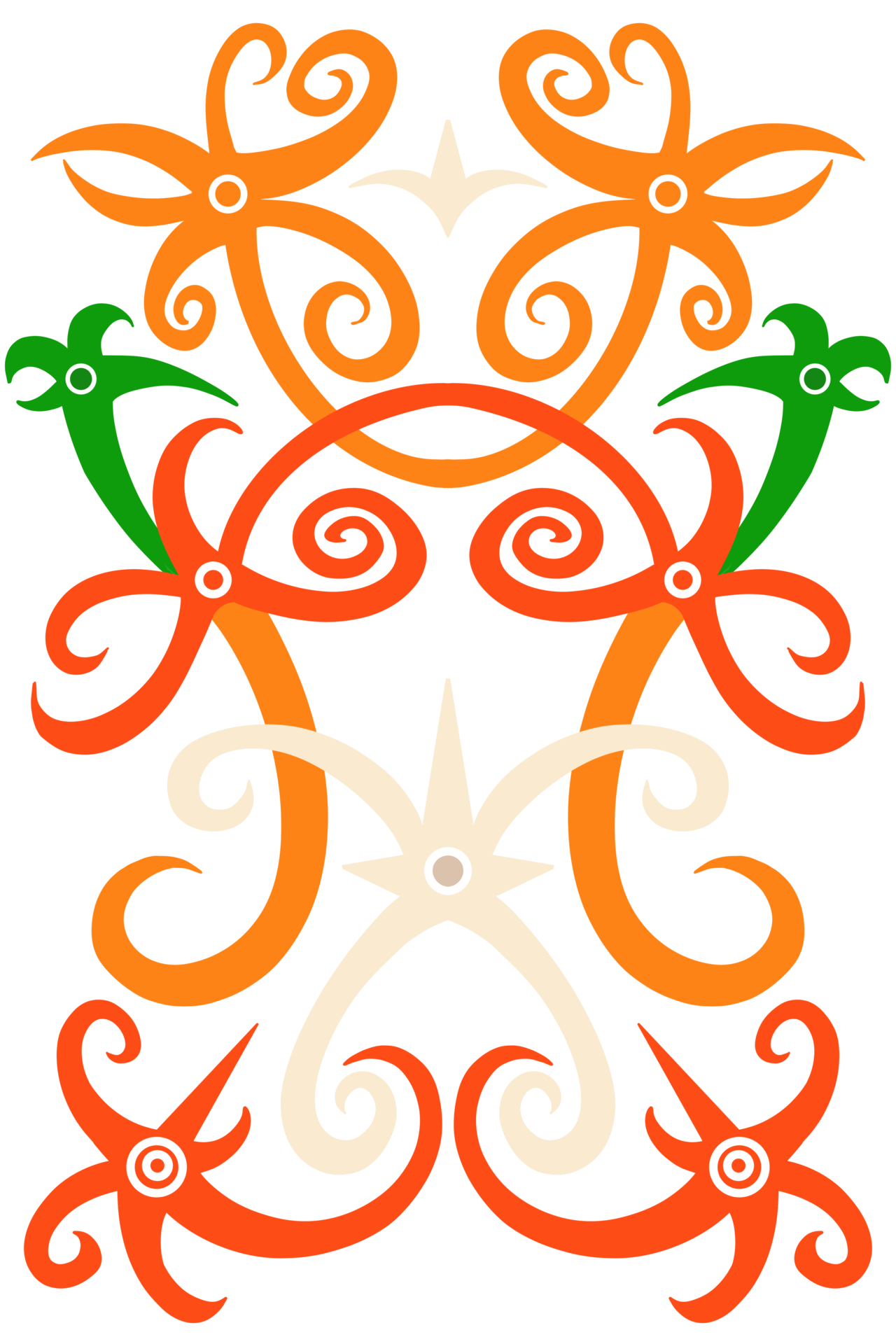 Dayak Ethnic Ornament 16582674 Png