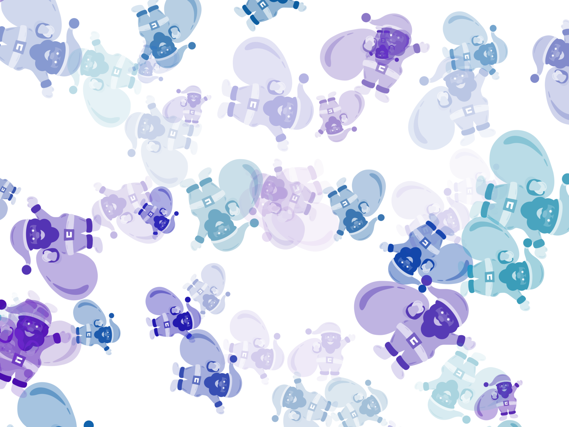 Christmas Pattern Santa Claus Background 16583113 PNG