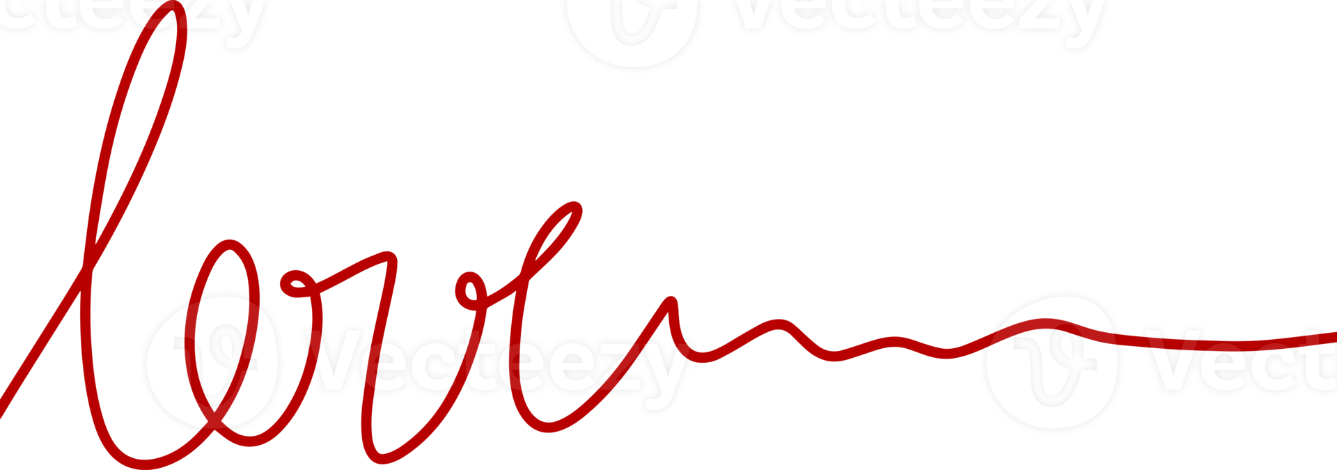 Valentine Love Line Illustration png