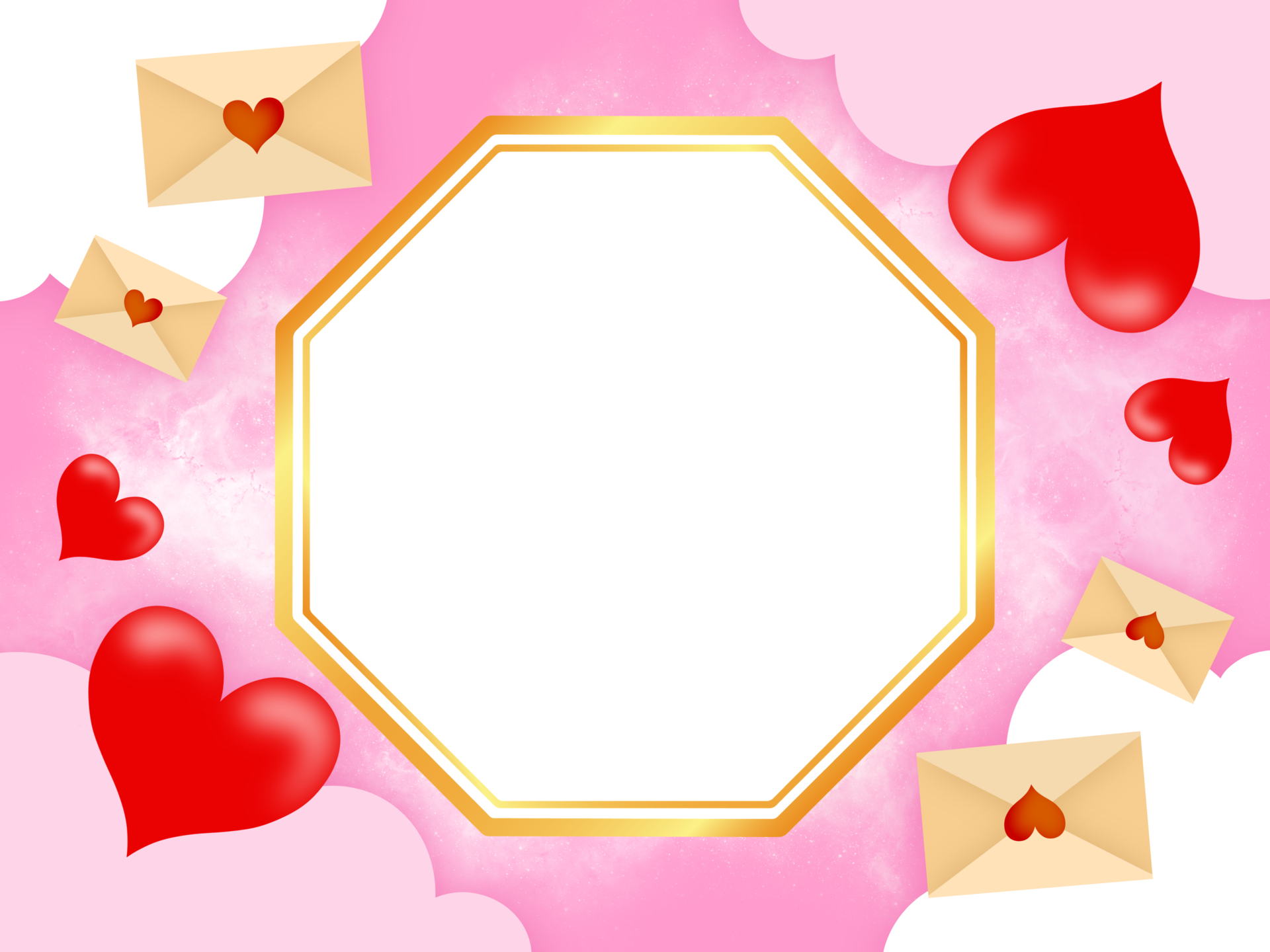 Free Valentine Day Frame Background 16583171 PNG with Transparent Background