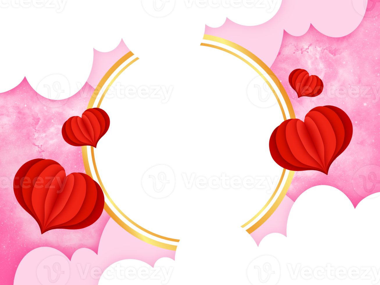 Valentine Frame Background png