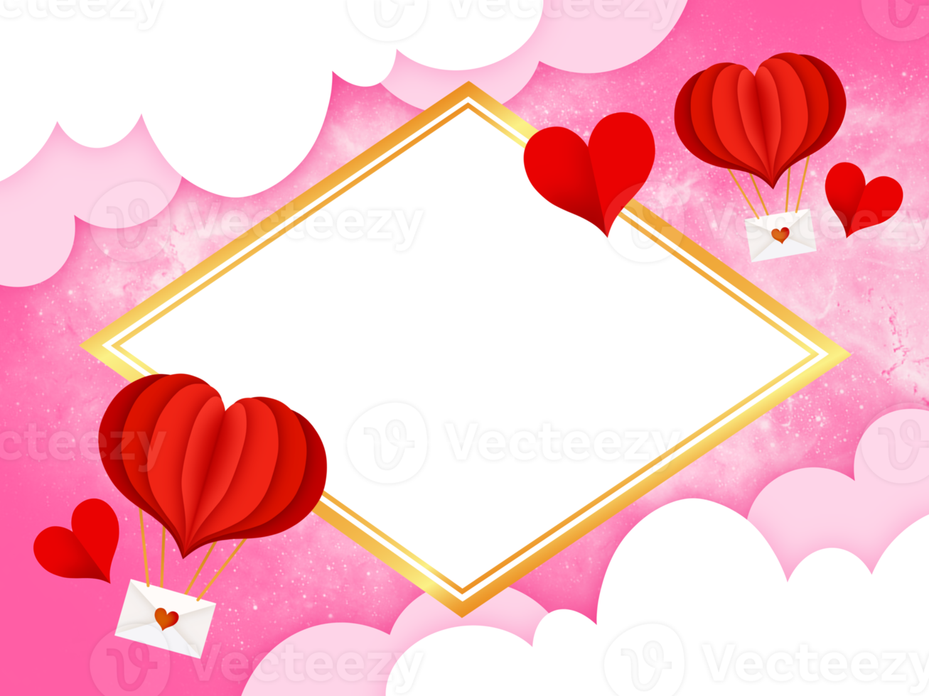 Valentine Frame Background png