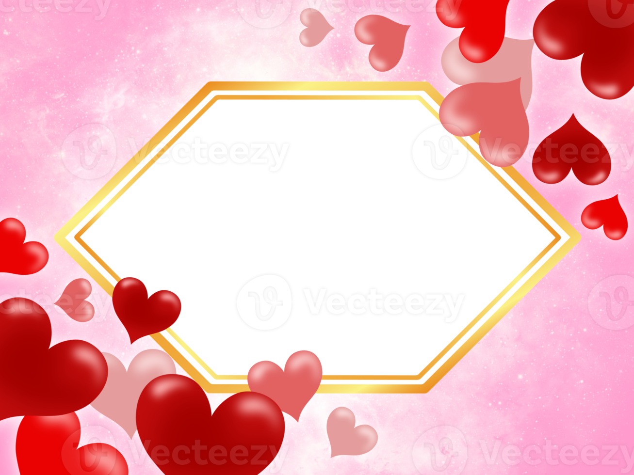 Valentine Frame Background png
