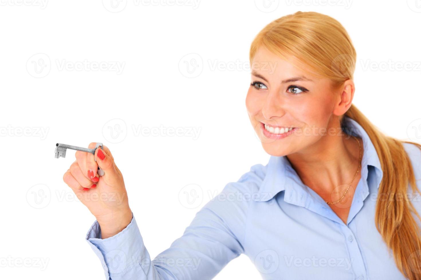 Beautiful business woman photo