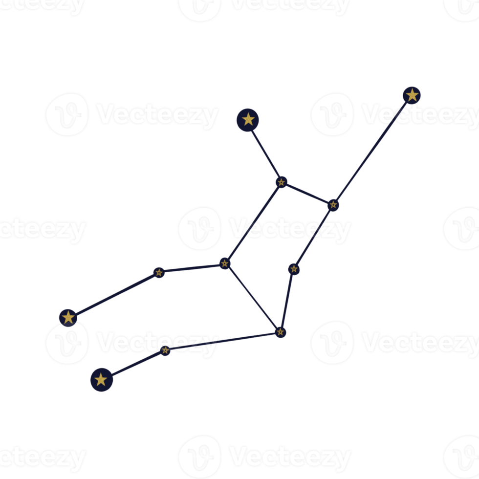 Zodiac Constellation. Zodiac Sign. png