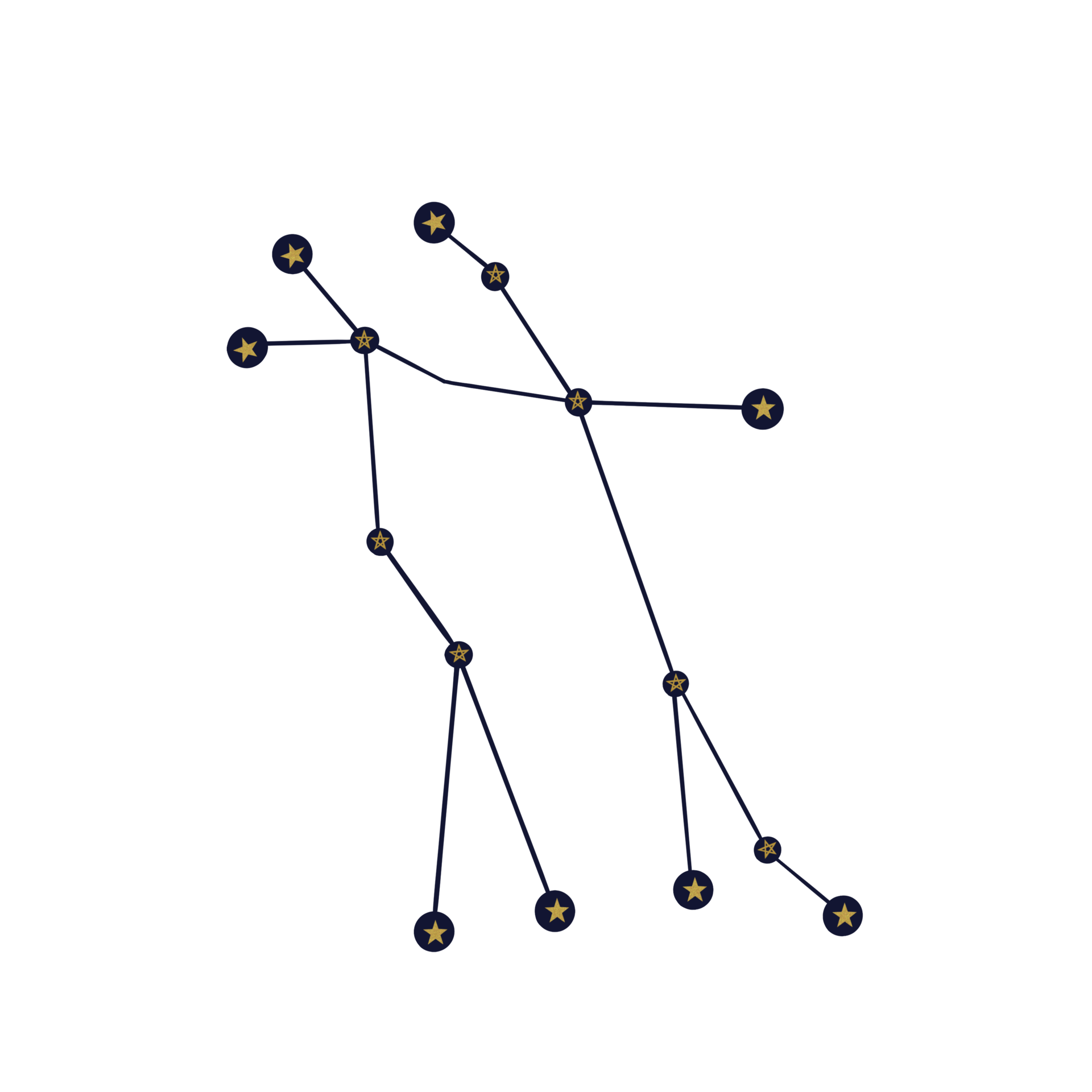 Zodiac Constellation. Zodiac Sign. 16583975 PNG