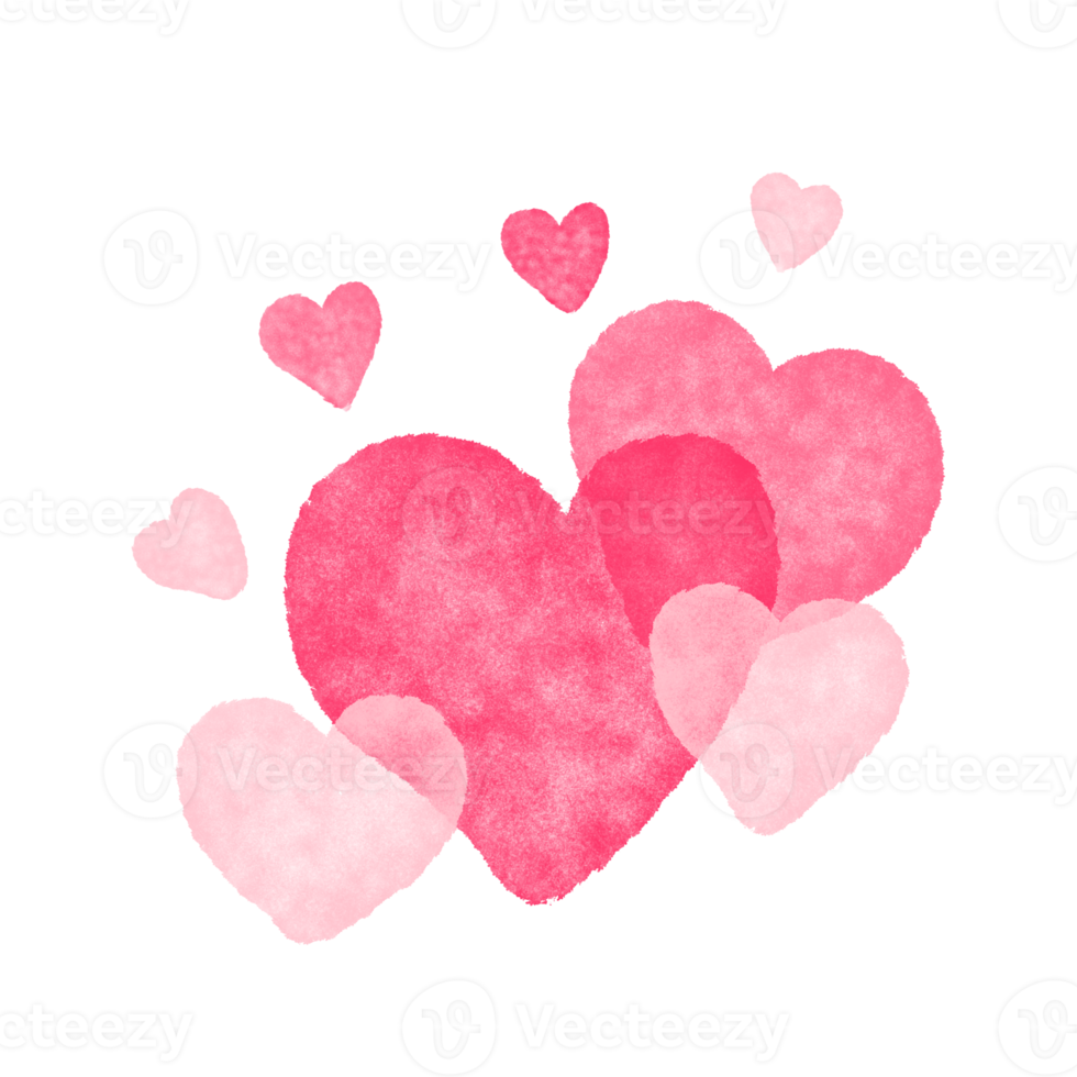 Heart Shapes. Valentines Day Heart. Valentine symbol. png