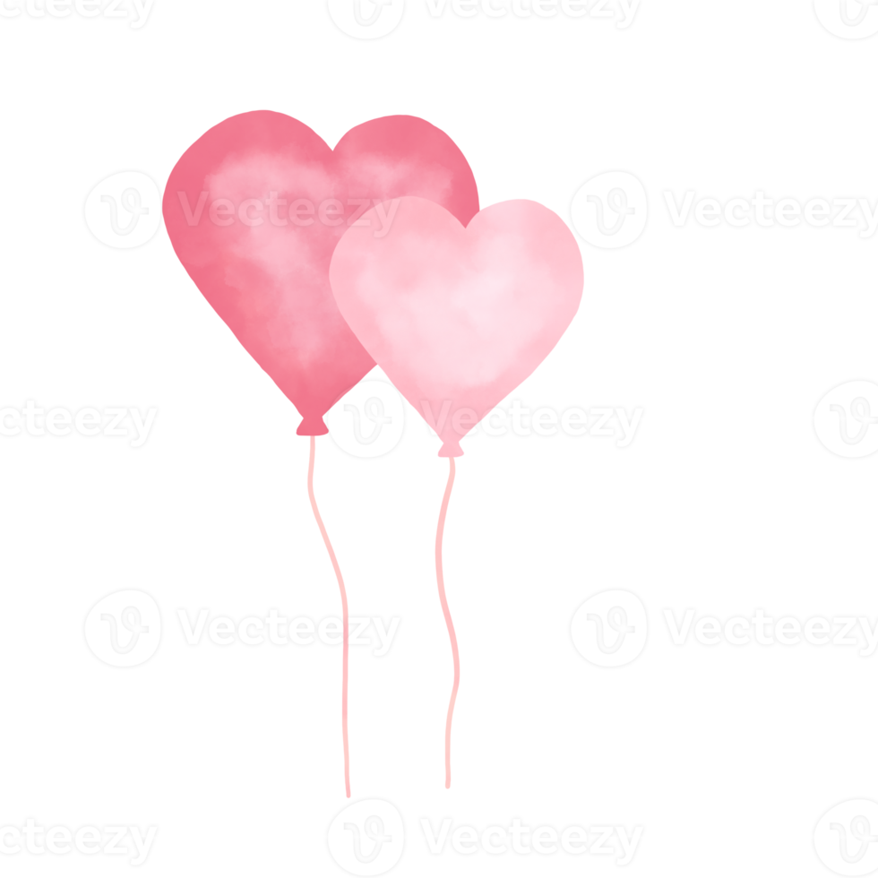 Pink Balloons. Valentine Day. Valentine Balloon Heart. Valentine symbol. png