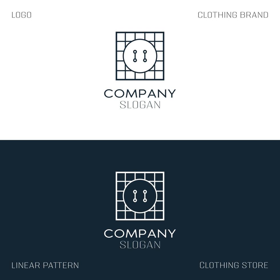 Vector logo template, stylish logo