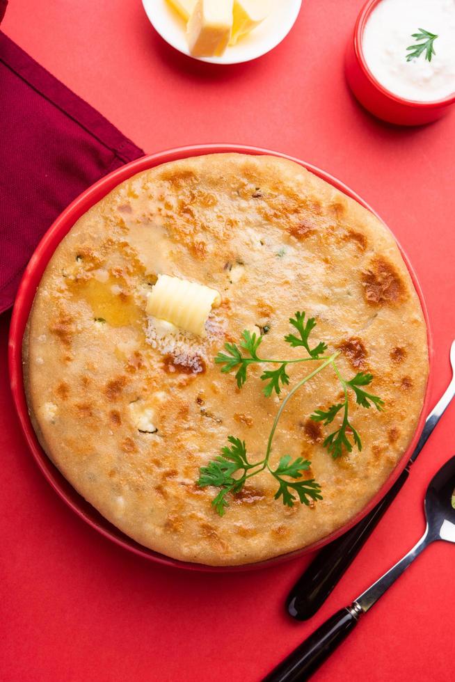 Aloo Gobi Paratha photo