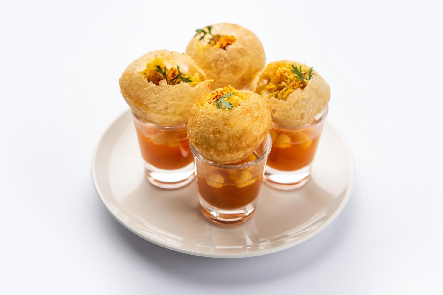 Panipuri shot or Golgappa Shots photo