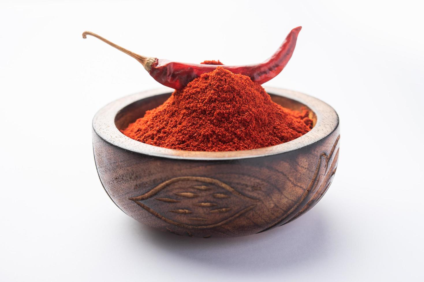 Red Chilli powder or lal mirch dust photo