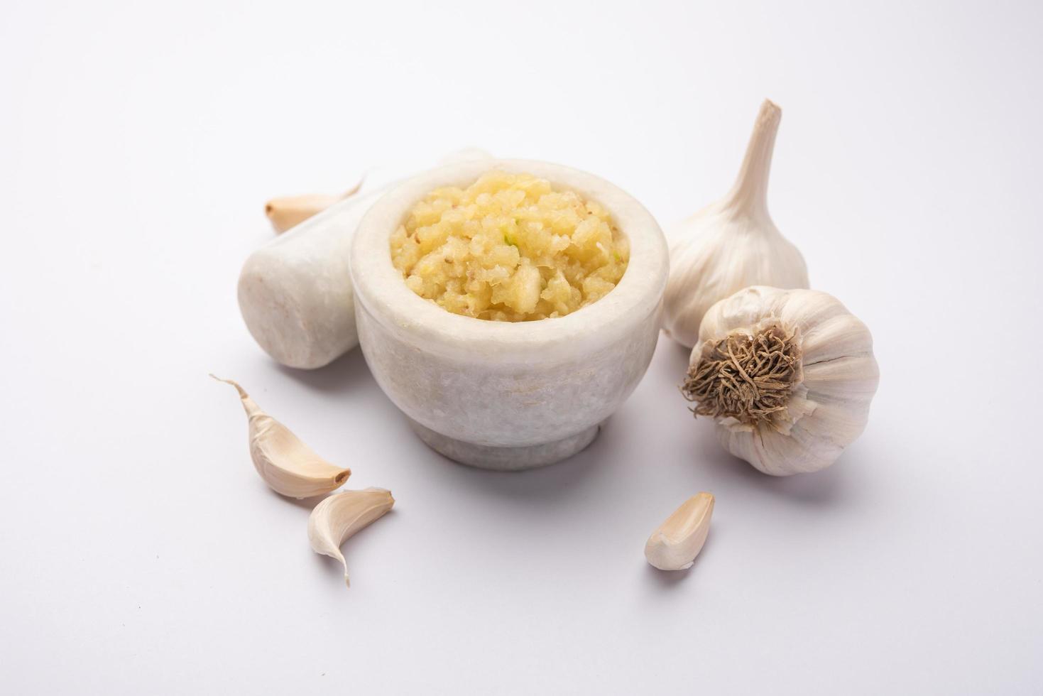 Garlic Paste or Lahsun Puree photo