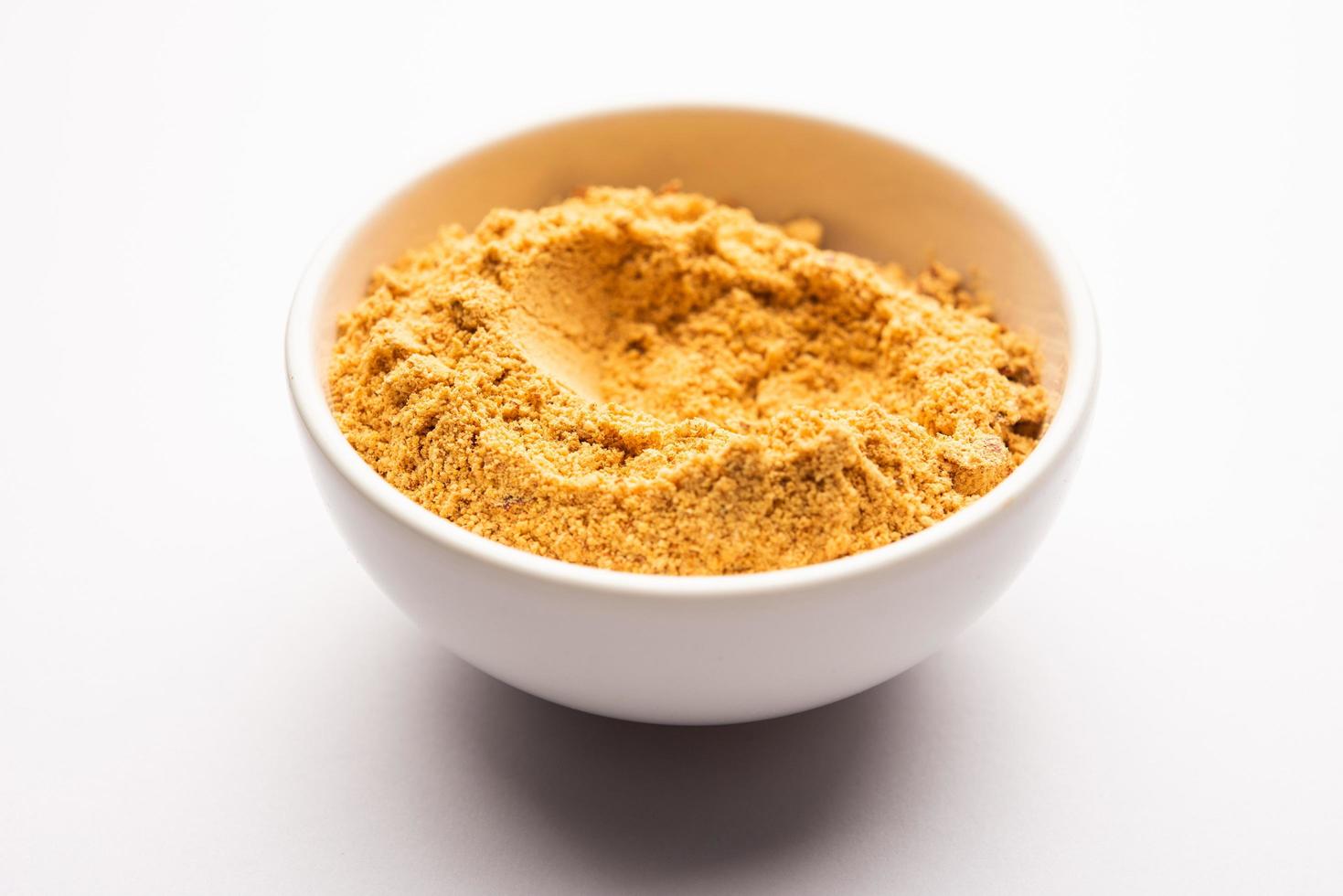 Idli Podi or chutney Powder- dry condiment for South Indian breakfast photo