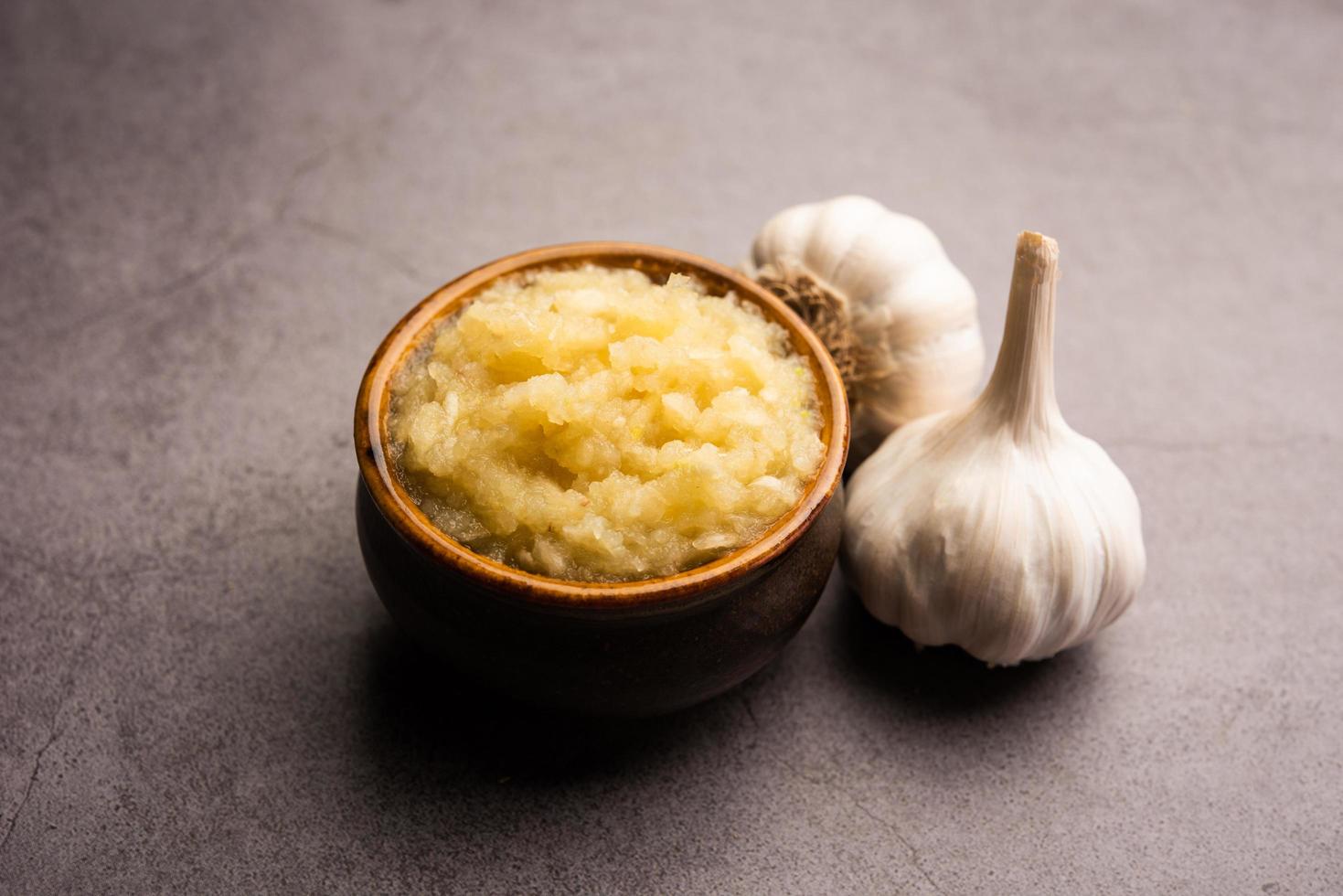 Garlic Paste or Lahsun Puree photo