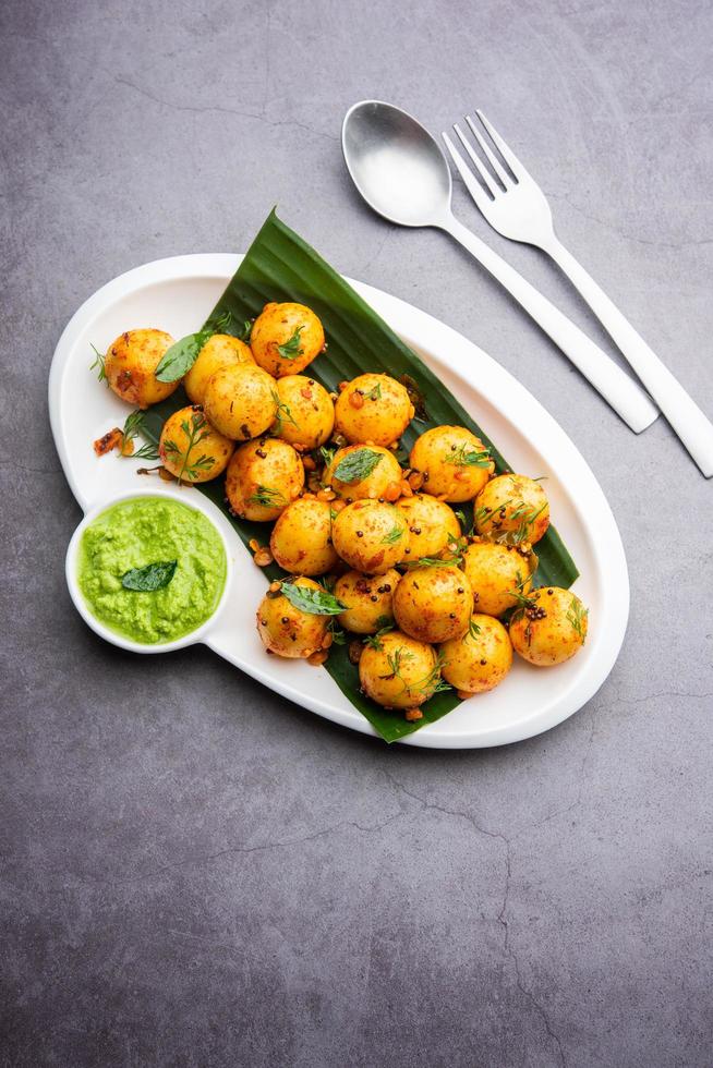 Goli Idli or Idly balls photo