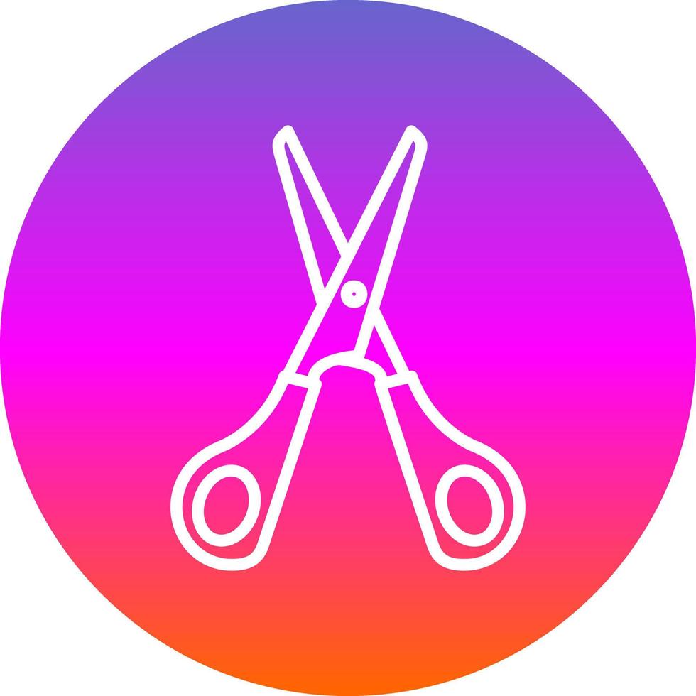 Scissor Vector Icon Design