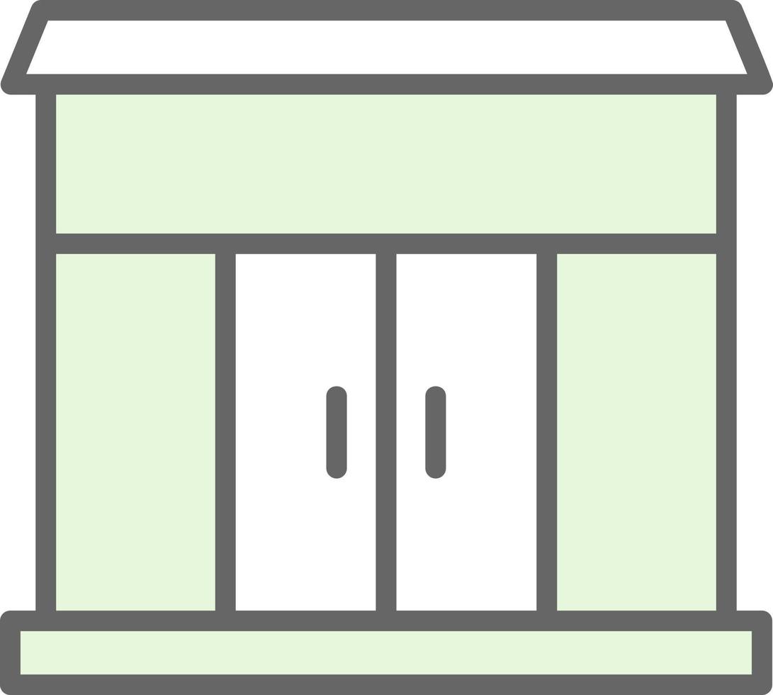 Storefront Vector Icon Design