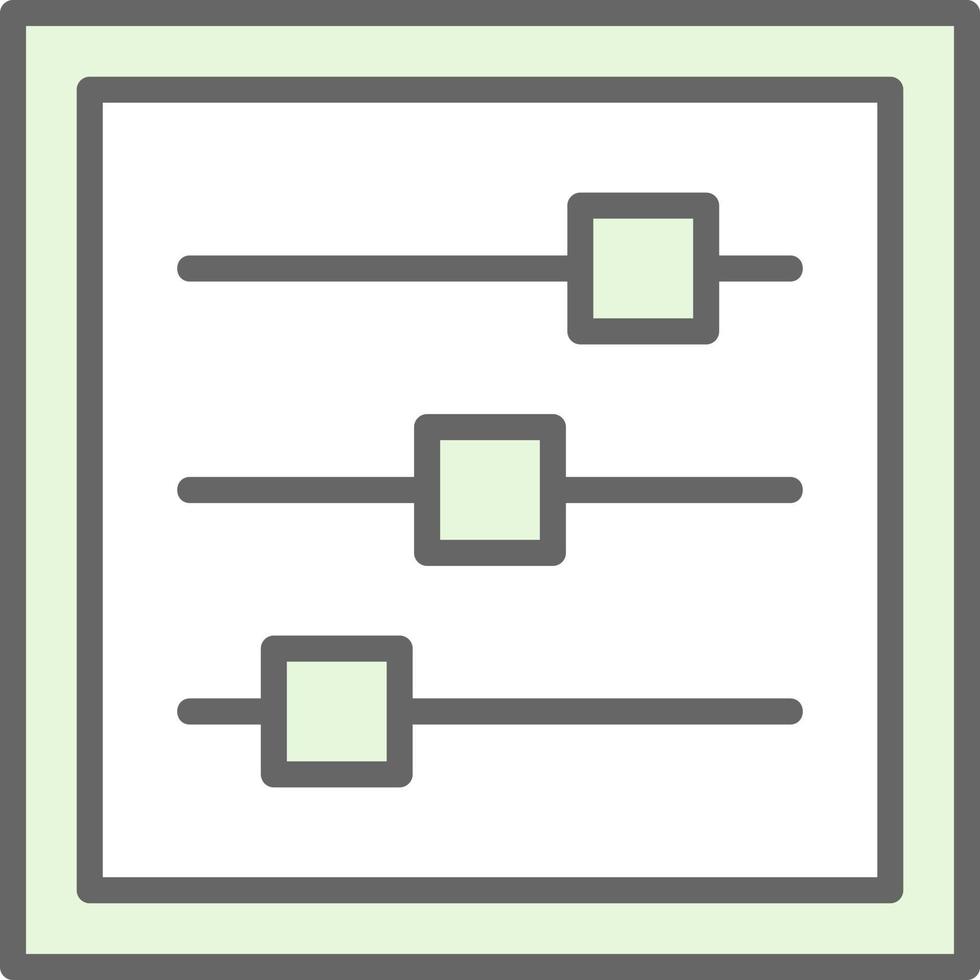 Adjust Vector Icon Design
