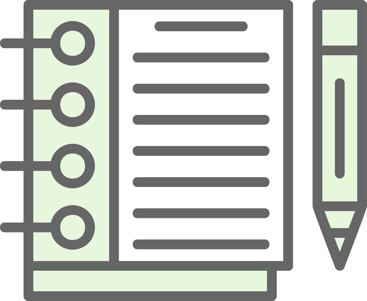 Sketchbook Vector Icon Design