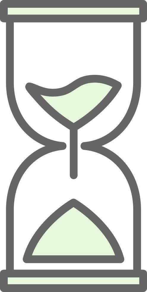Hourglass Vector Icon Design
