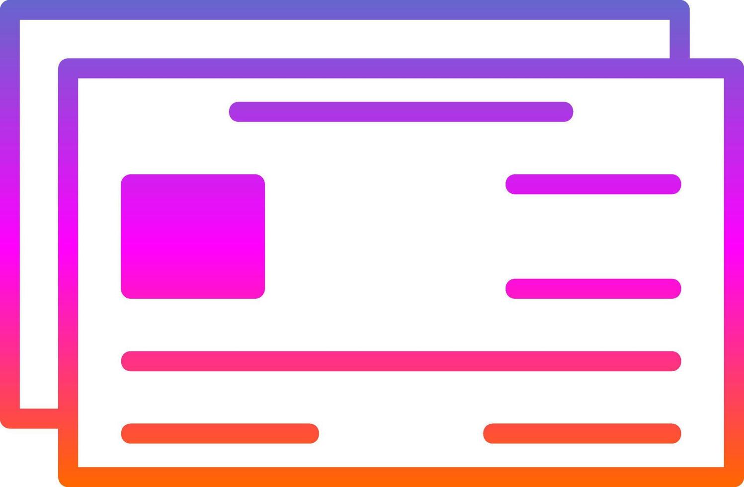 Credit Card Vector Icon Design