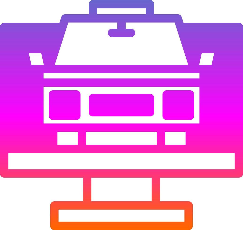 Taxi Vector Icon Design