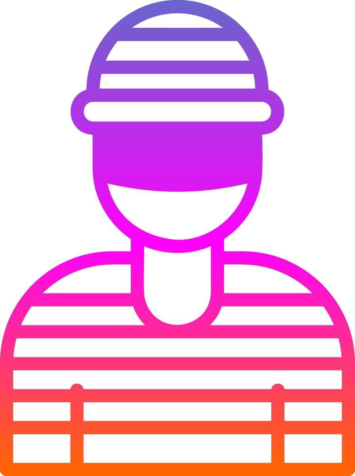 Robber Vector Icon Design