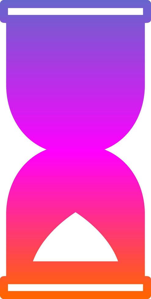 Hourglass Vector Icon Design