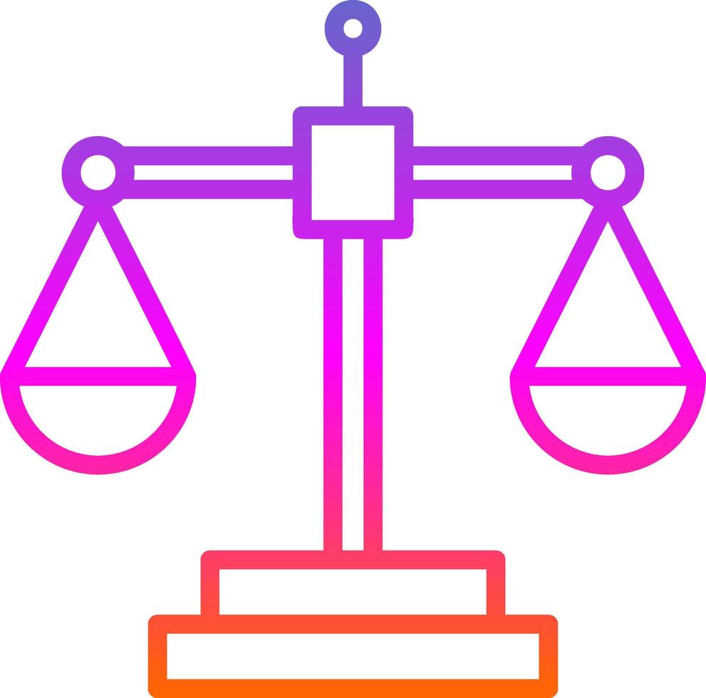 Balance Vector Icon Design