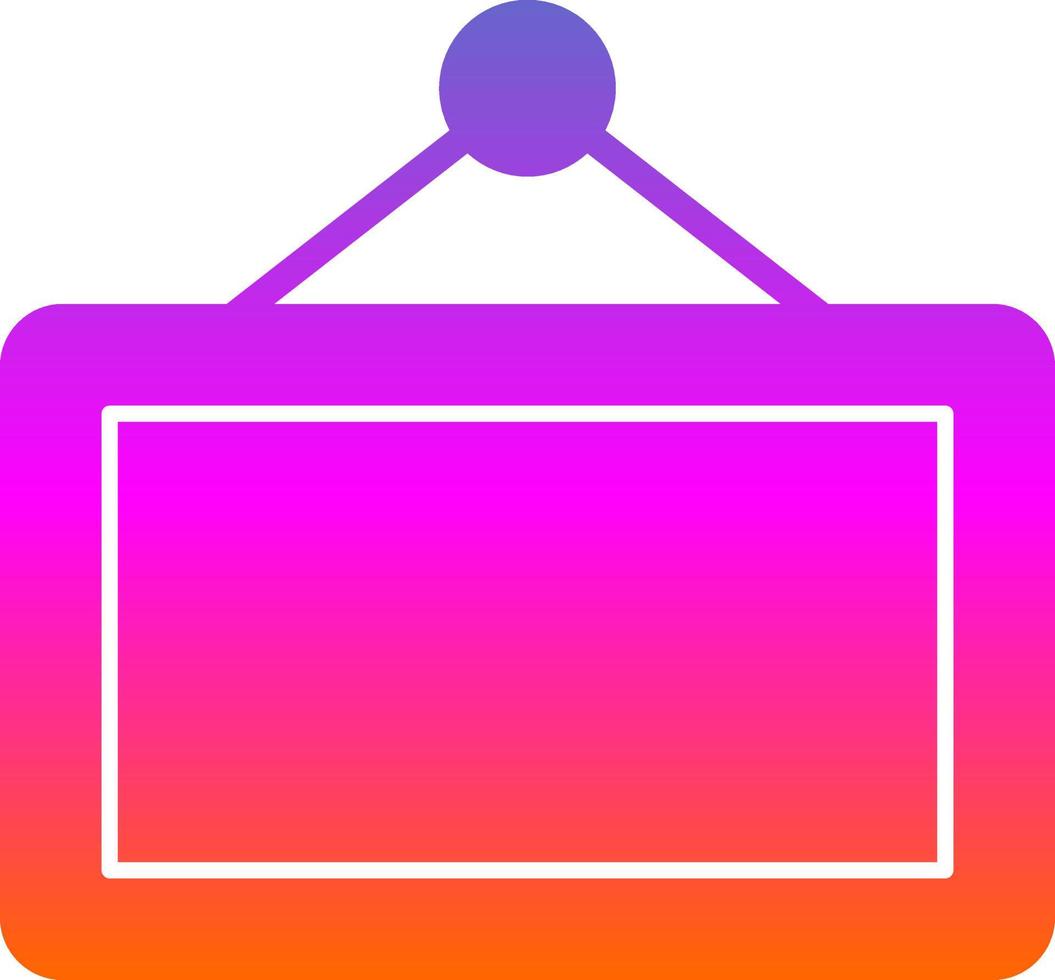 Pinboard Vector Icon Design